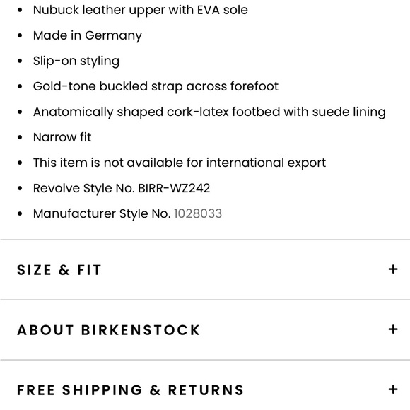 New in Box Birkenstock Boston Big Buckle - Picture 4 of 6